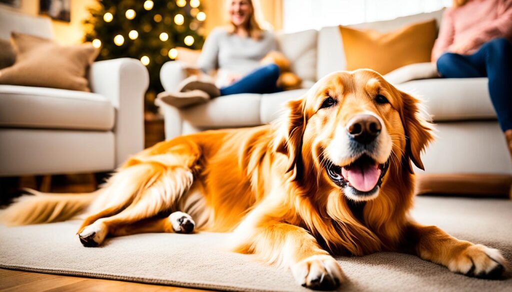 Golden Retrievers as family dogs