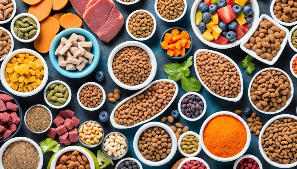 variety in dog food choices